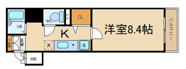 セレッソコート京都御所西の物件間取画像